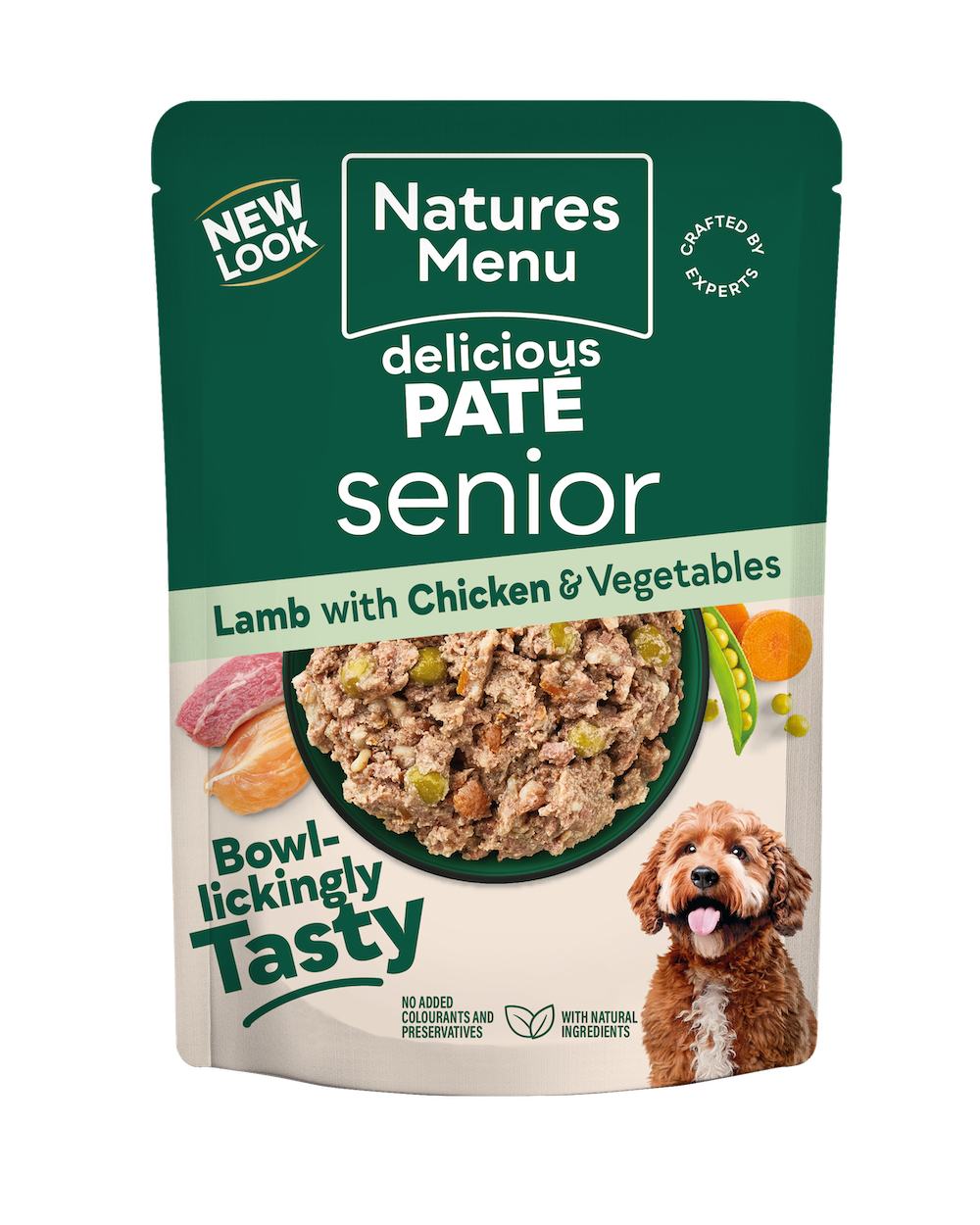 Lamb with Chicken Pouch for Seniors